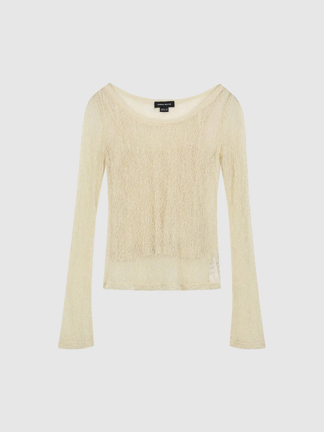 Round Neck Textured T-Shirts