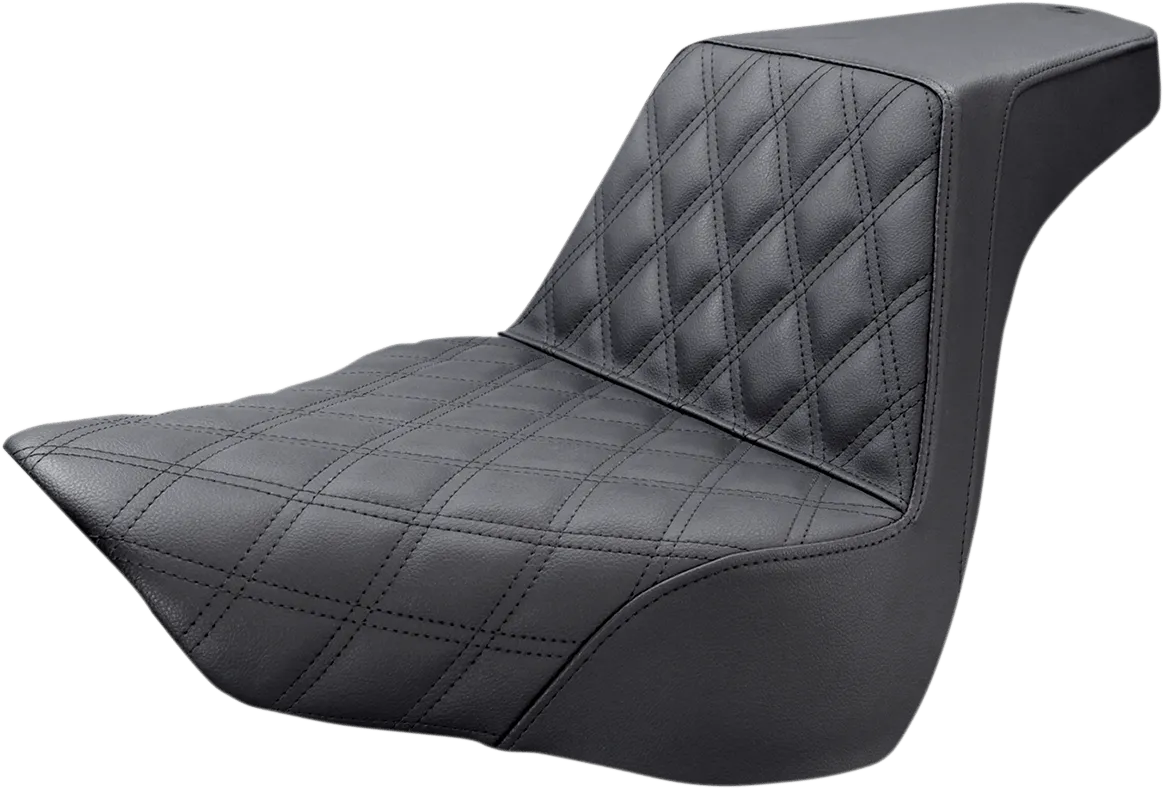 Saddlemen 818-29-173 LS Step-Up Seat - Black Smooth