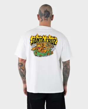 Salba Tiger Redux Tee - Off White