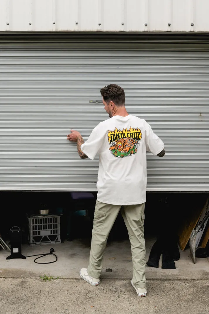 Salba Tiger Redux Tee - Off White