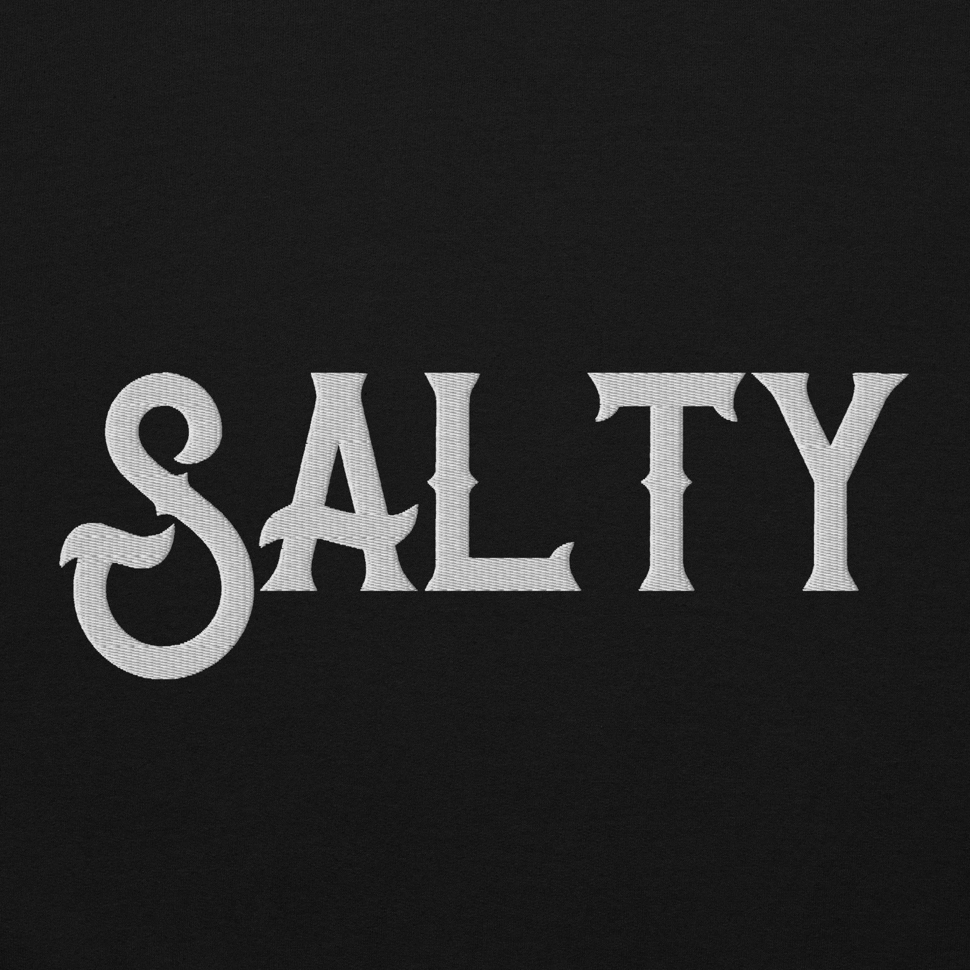 Salty Embroidered Unisex Hoodie