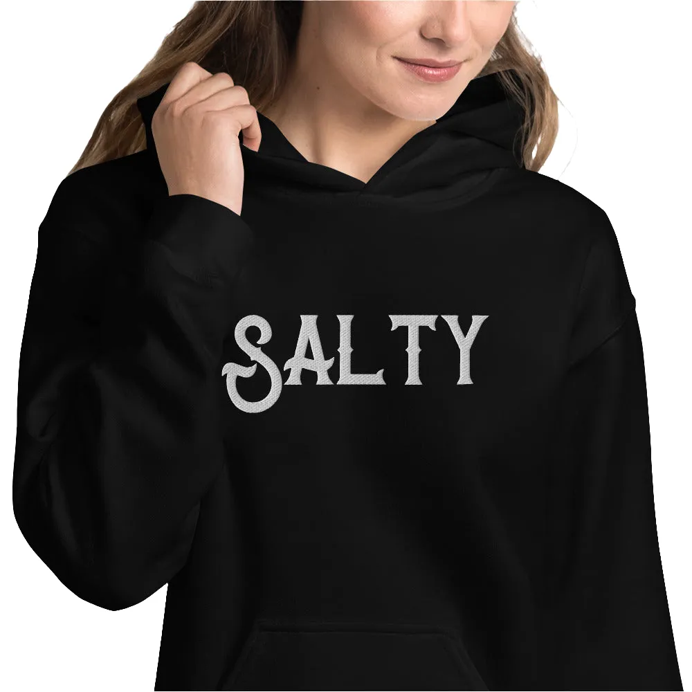 Salty Embroidered Unisex Hoodie