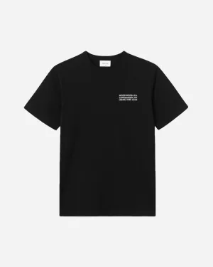 Sami Info Tee - Black