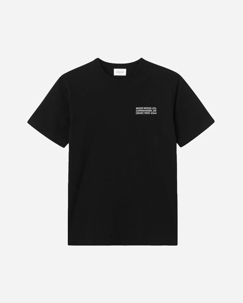 Sami Info Tee - Black