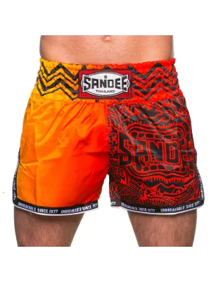 SANDEE WARRIOR SHORTS-ORANGE