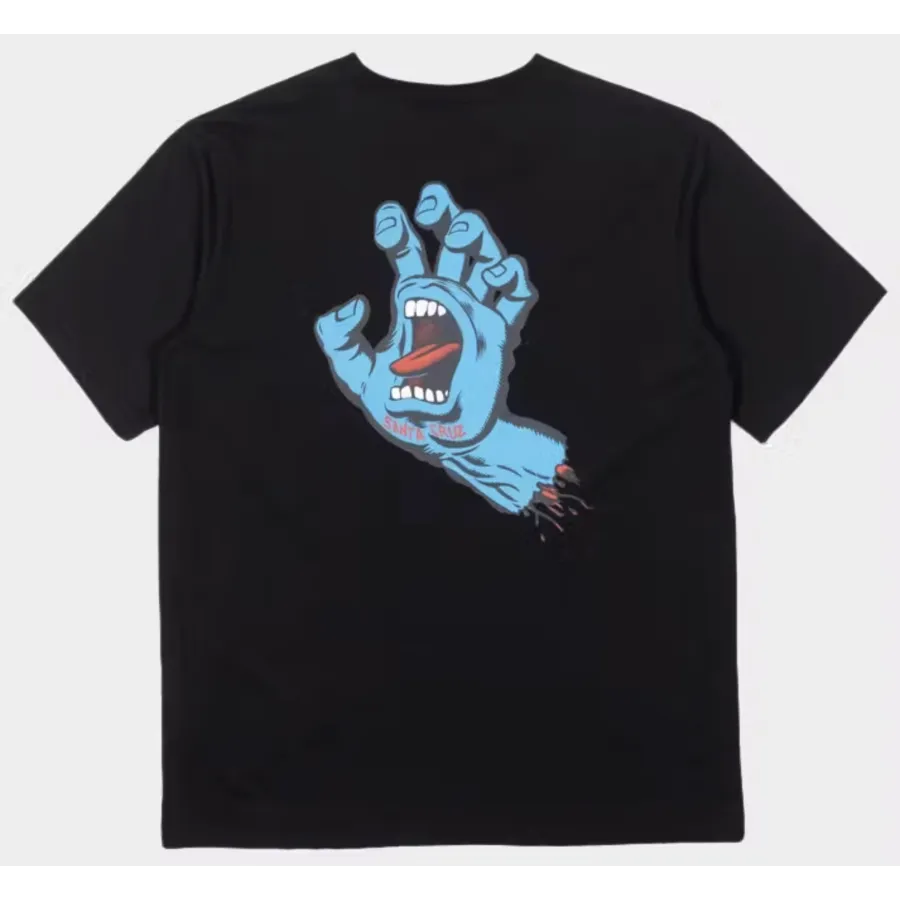 Santa Cruz Opus screaming hand S/S Tee Boys - Black