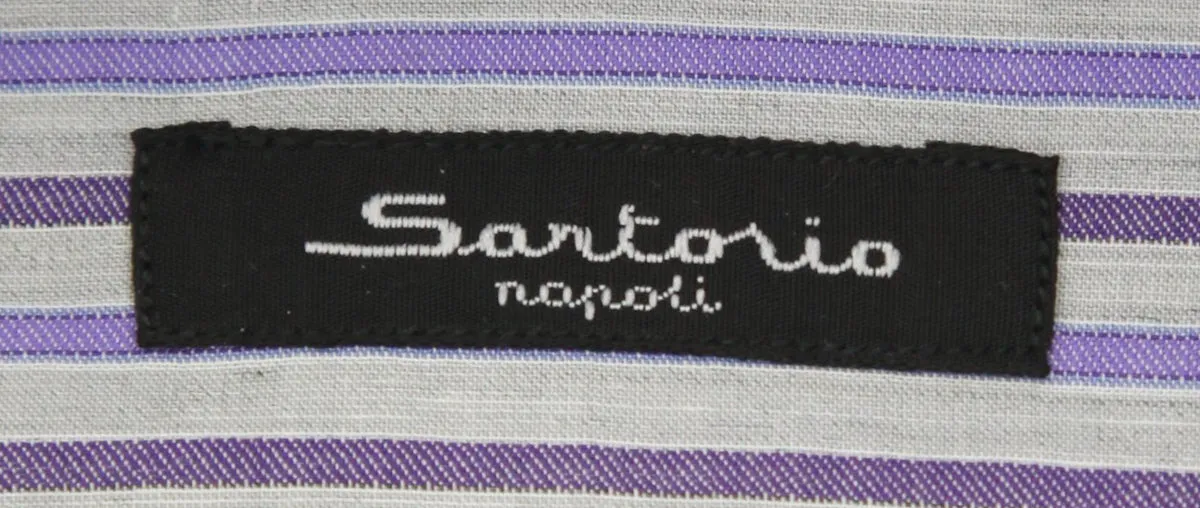 Sartorio Napoli Purple Shirt - Slim