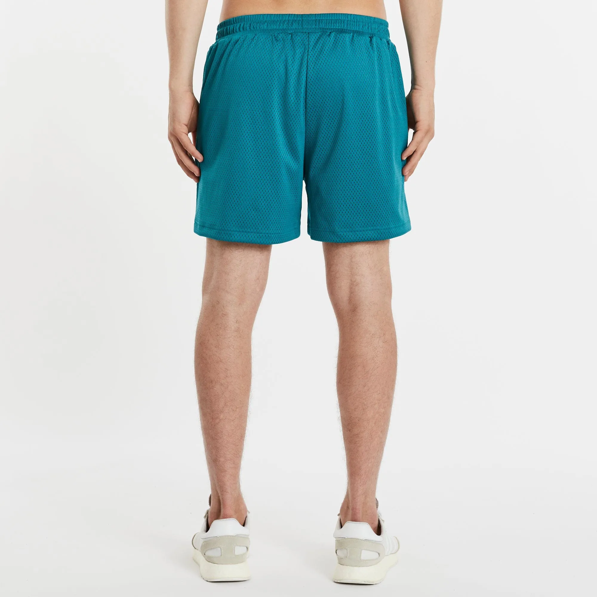 Saturation Warm Up Shorts Teal