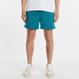 Saturation Warm Up Shorts Teal