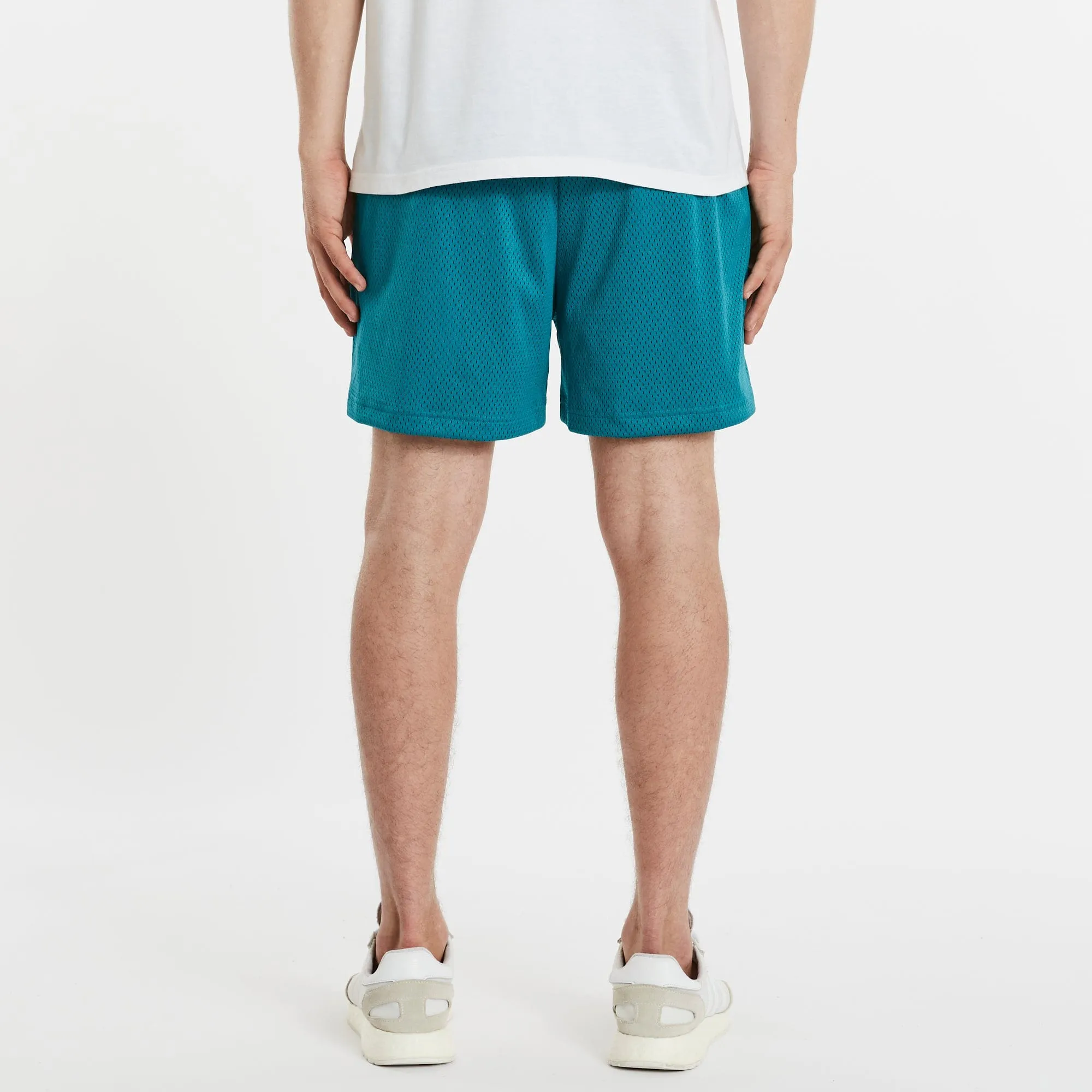 Saturation Warm Up Shorts Teal