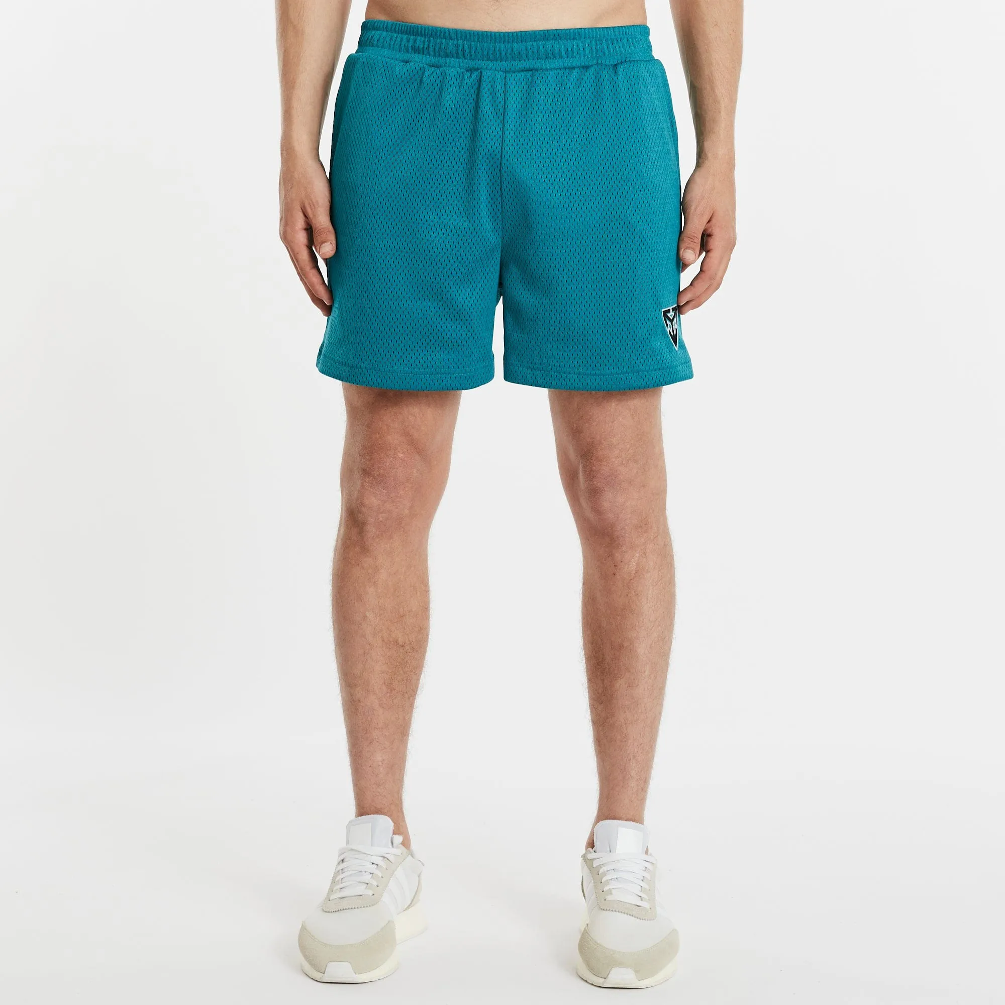 Saturation Warm Up Shorts Teal