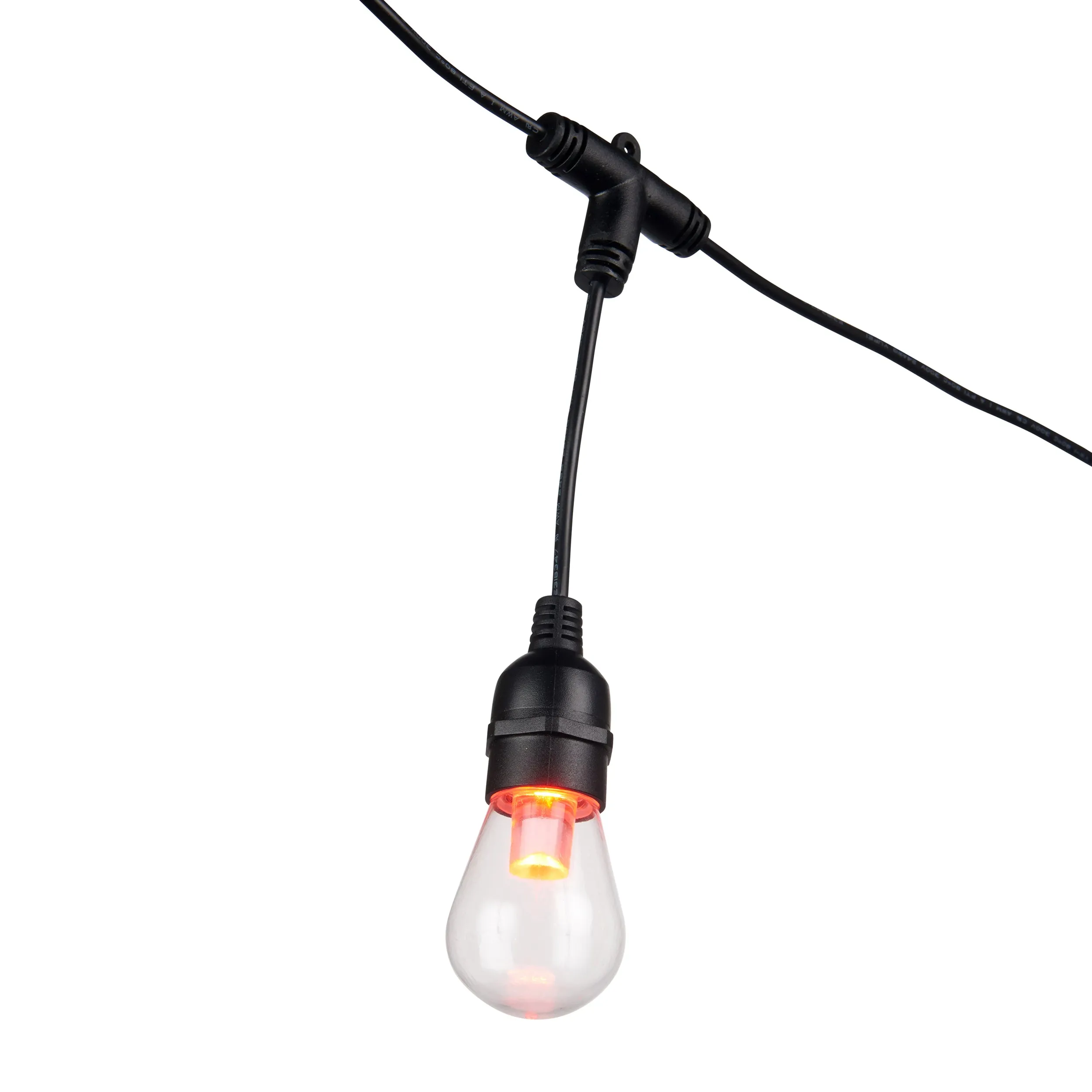 Saxby 96198 Smart Festoon IP44 0.5W Clear & black pc 12 x 0.5W LED module (SMD 5050) RGB