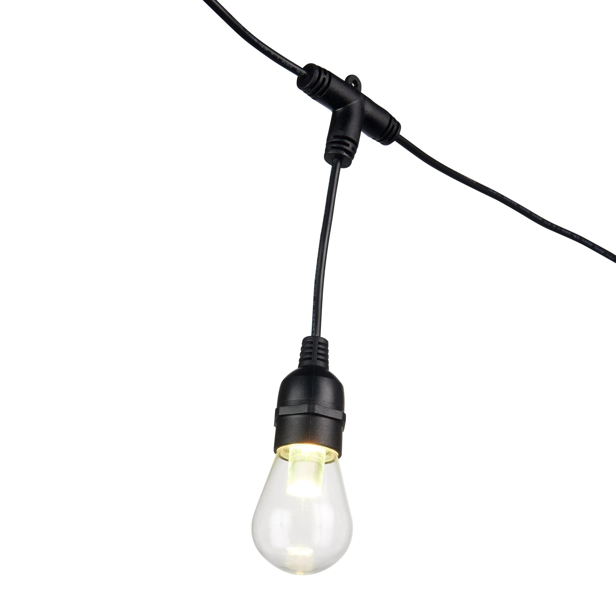 Saxby 96198 Smart Festoon IP44 0.5W Clear & black pc 12 x 0.5W LED module (SMD 5050) RGB