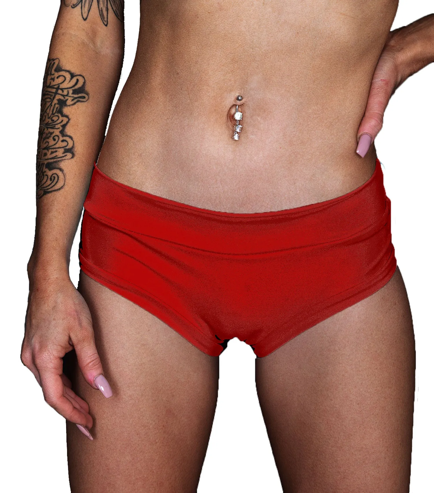 Scrunch Bum Pole Short (No Elastic)