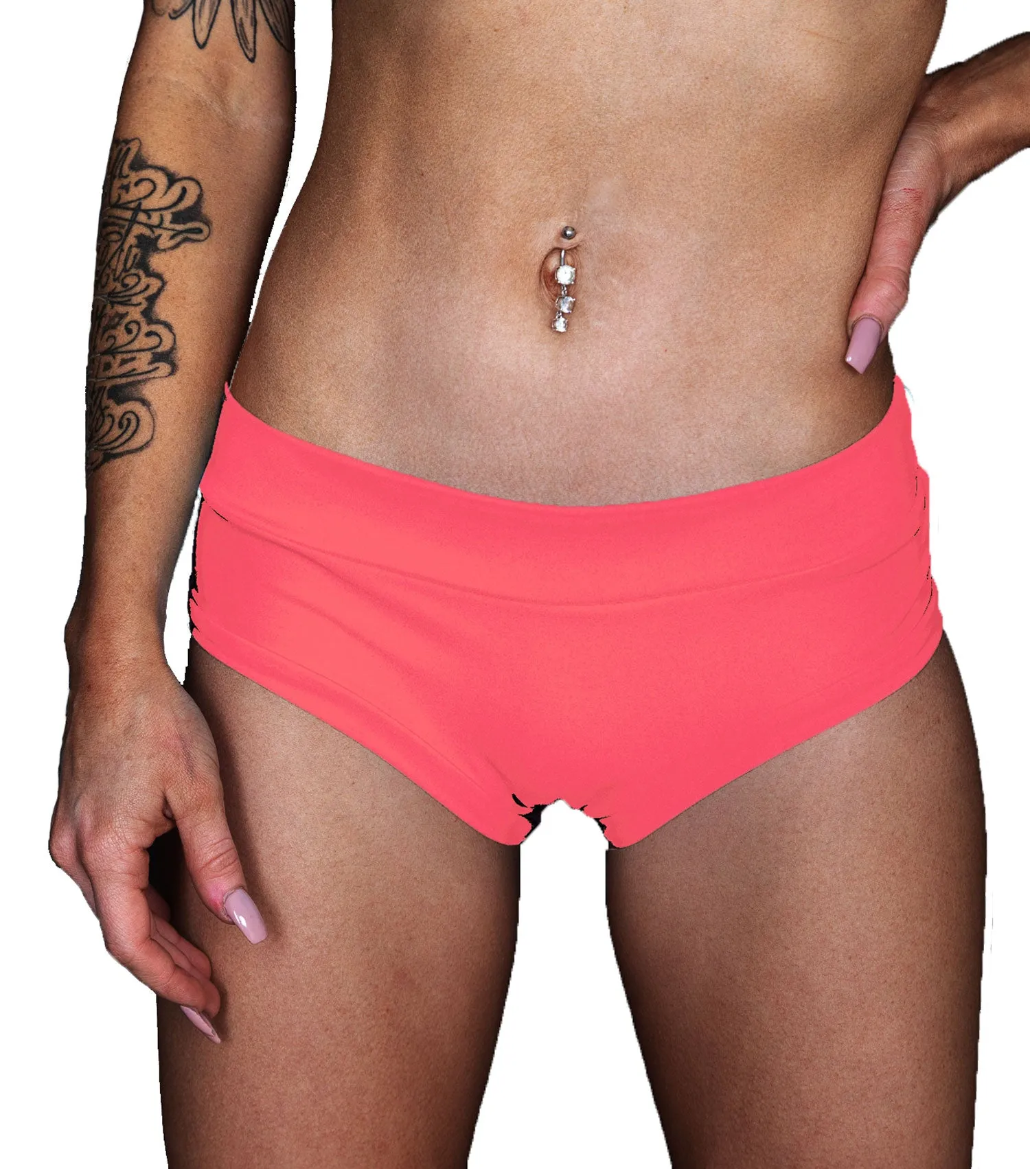 Scrunch Bum Pole Short (No Elastic)