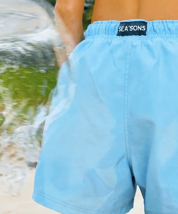 Sea'Sons - Ocean - Blue | Color changing swim shorts