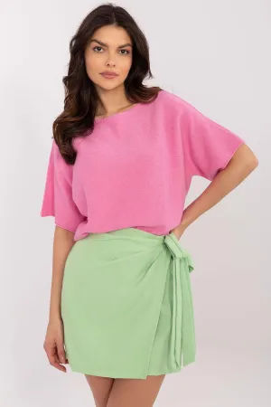 Short sleeve sweater model 209982 Italy Moda