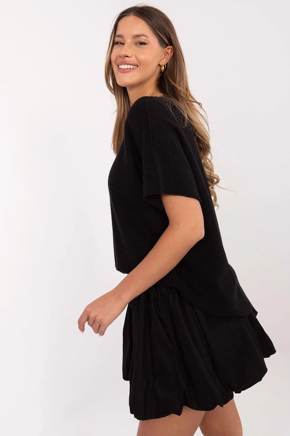 Short sleeve sweater model 209988 Italy Moda