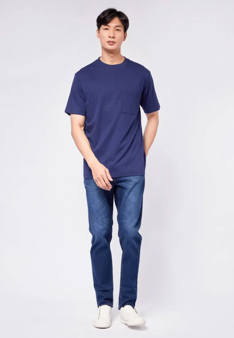 Short Sleeve T-shirt with Pocket Details