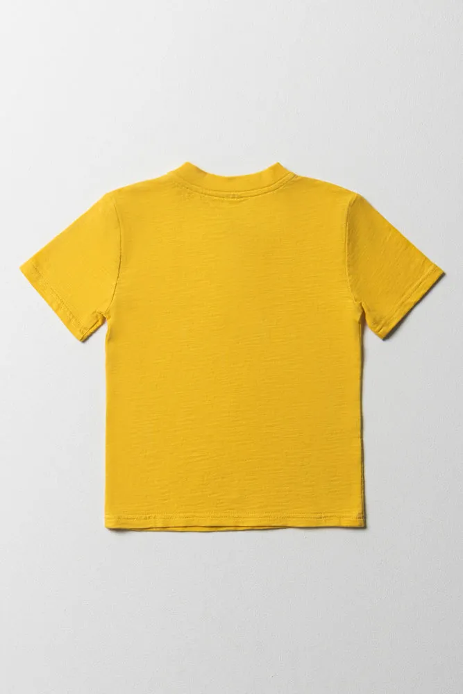 Short Sleeve T-Shirt Yellow