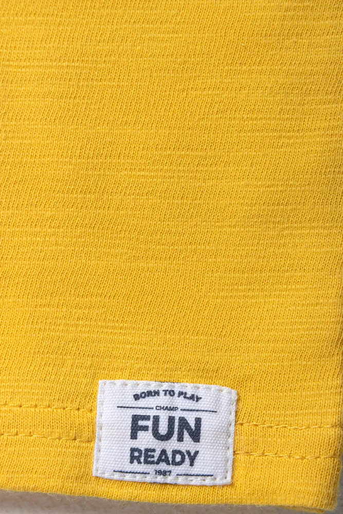 Short Sleeve T-Shirt Yellow