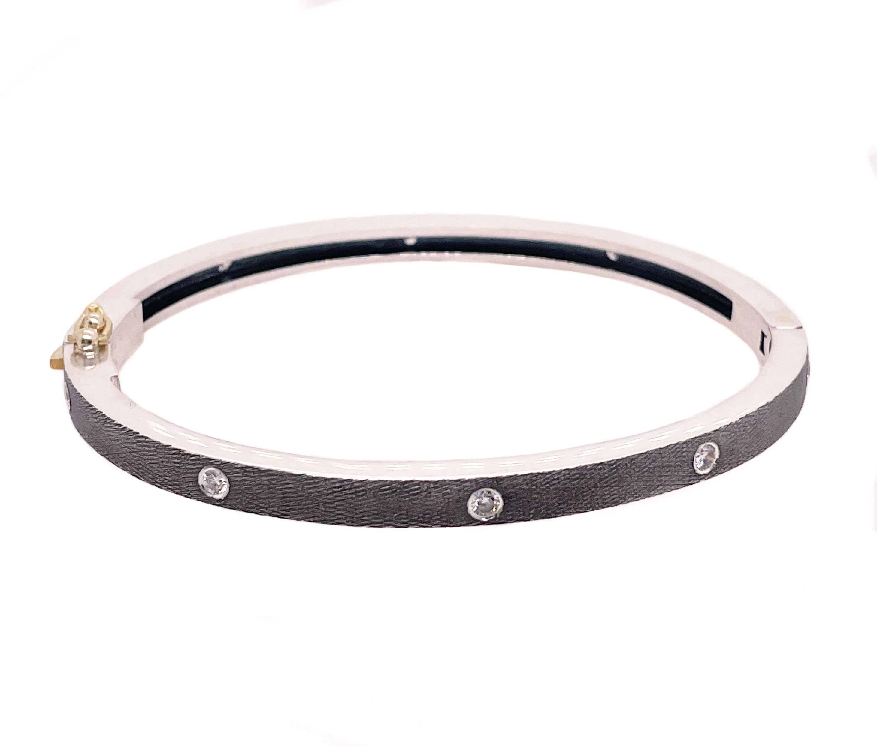 Silver Olly T LUX Bangle