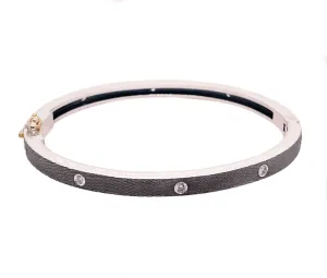 Silver Olly T LUX Bangle