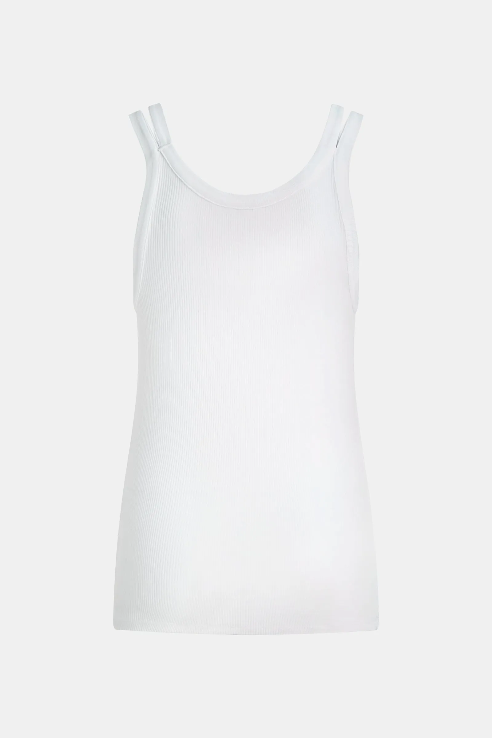SINGLET PRINT (S25F1419) WHITE - BLACK