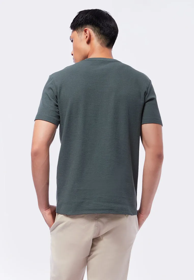 Slim Fit Round Neck T-Shirt