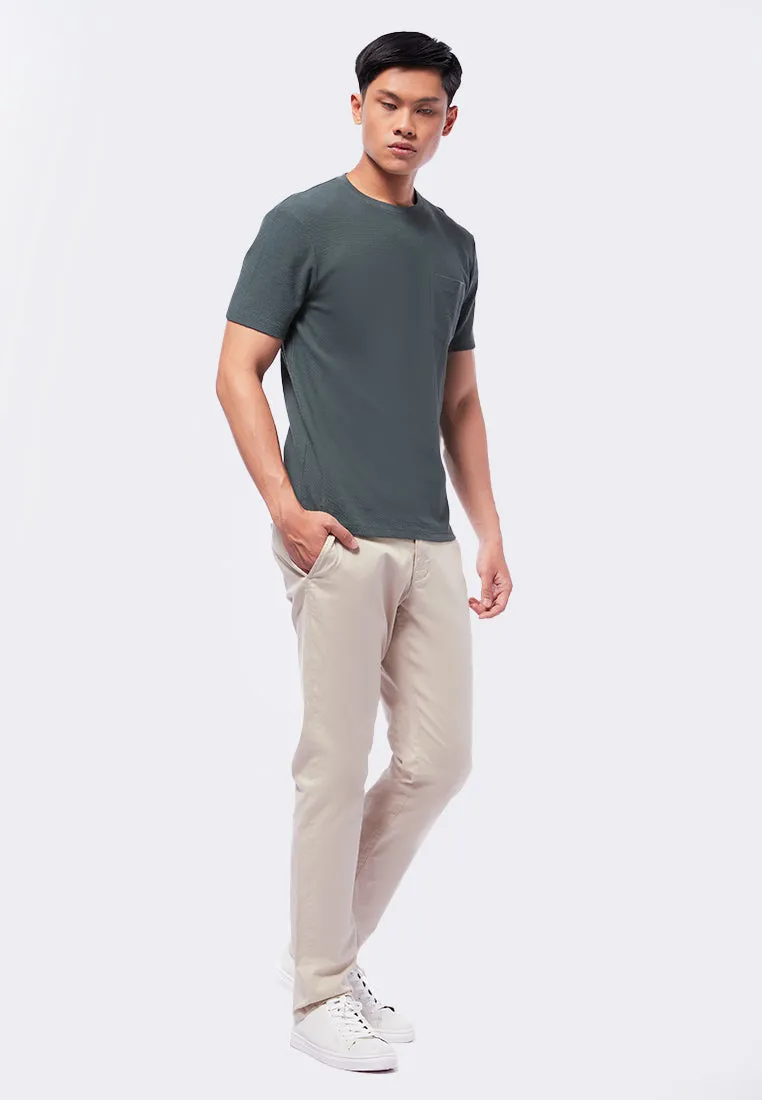 Slim Fit Round Neck T-Shirt