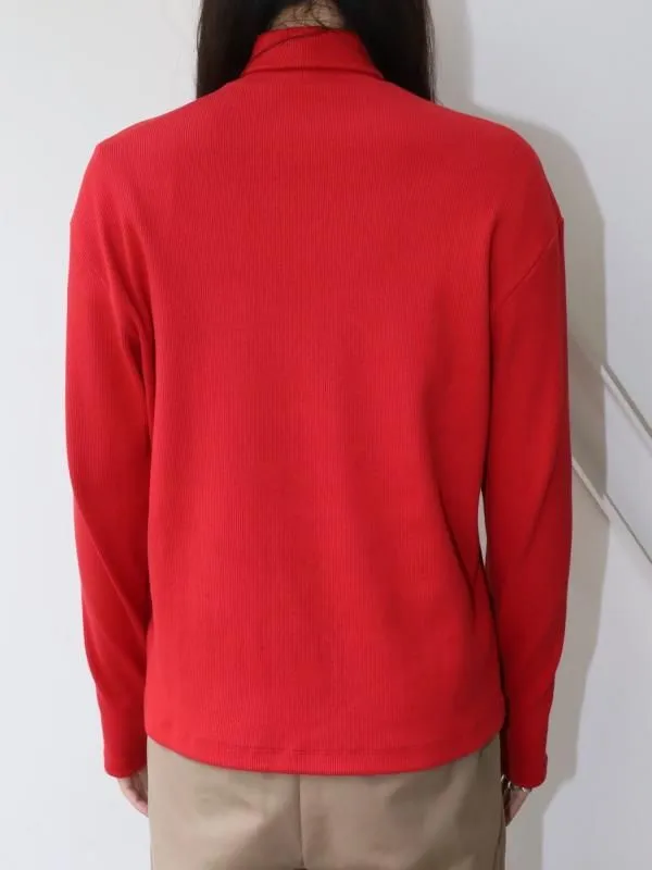 SLIM FIT TURTLE NECK T-SHIRTS