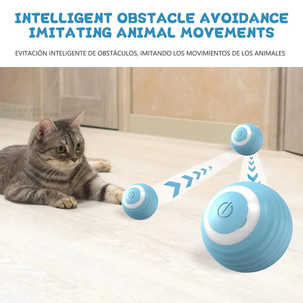 Smart Cat Toy Automatic Rolling Ball