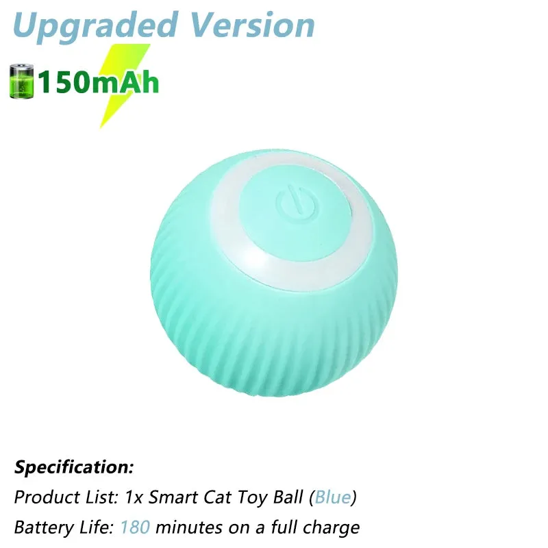 Smart Cat Toy Automatic Rolling Ball