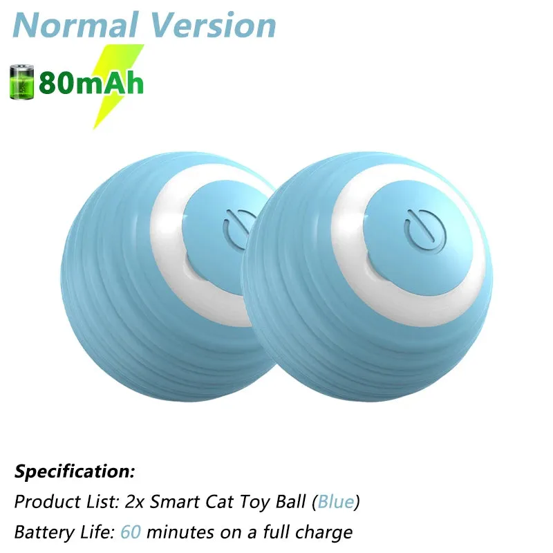 Smart Cat Toy Automatic Rolling Ball