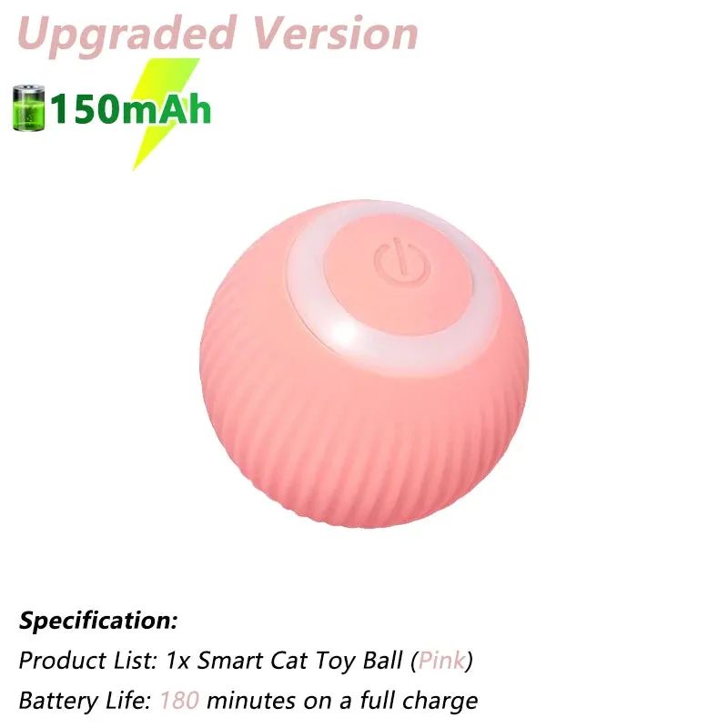 Smart Cat Toy Automatic Rolling Ball