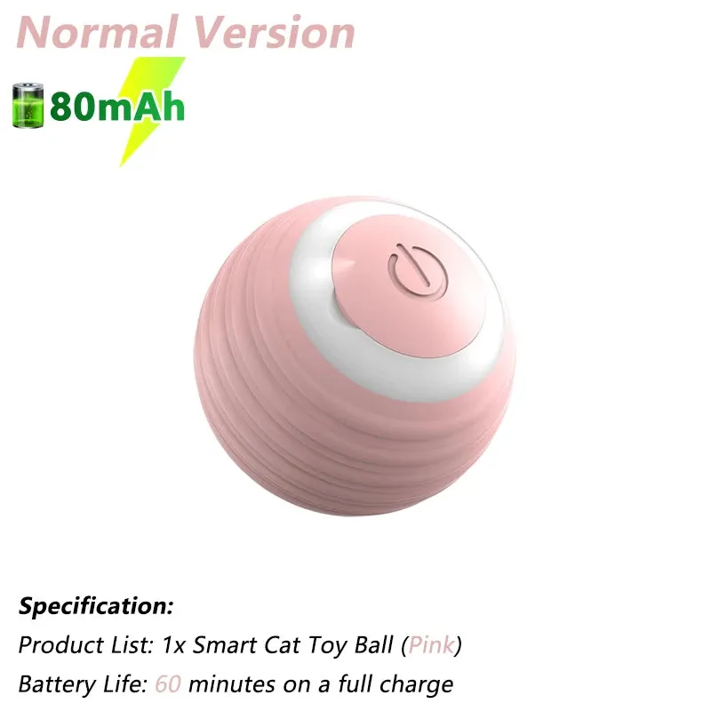 Smart Cat Toy Automatic Rolling Ball