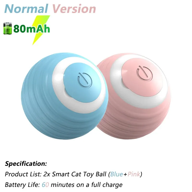 Smart Cat Toy Automatic Rolling Ball