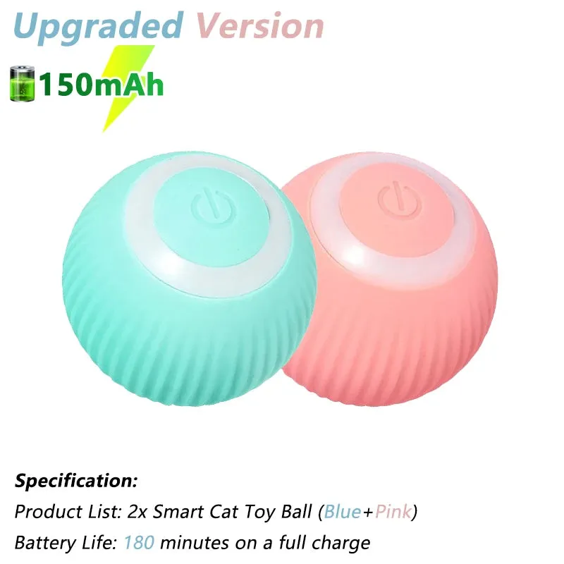 Smart Cat Toy Automatic Rolling Ball