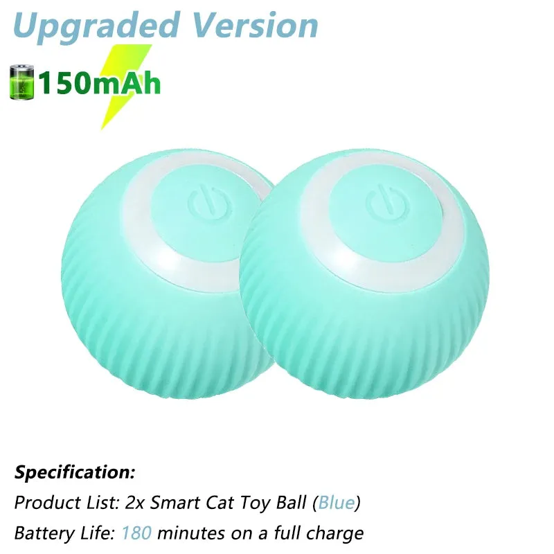 Smart Cat Toy Automatic Rolling Ball
