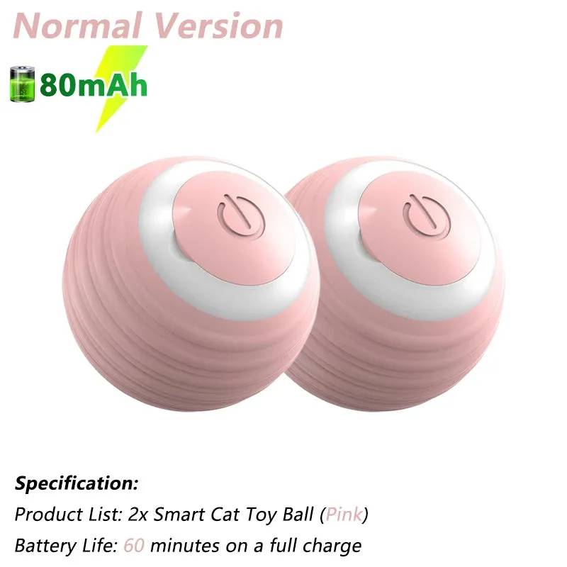 Smart Cat Toy Automatic Rolling Ball