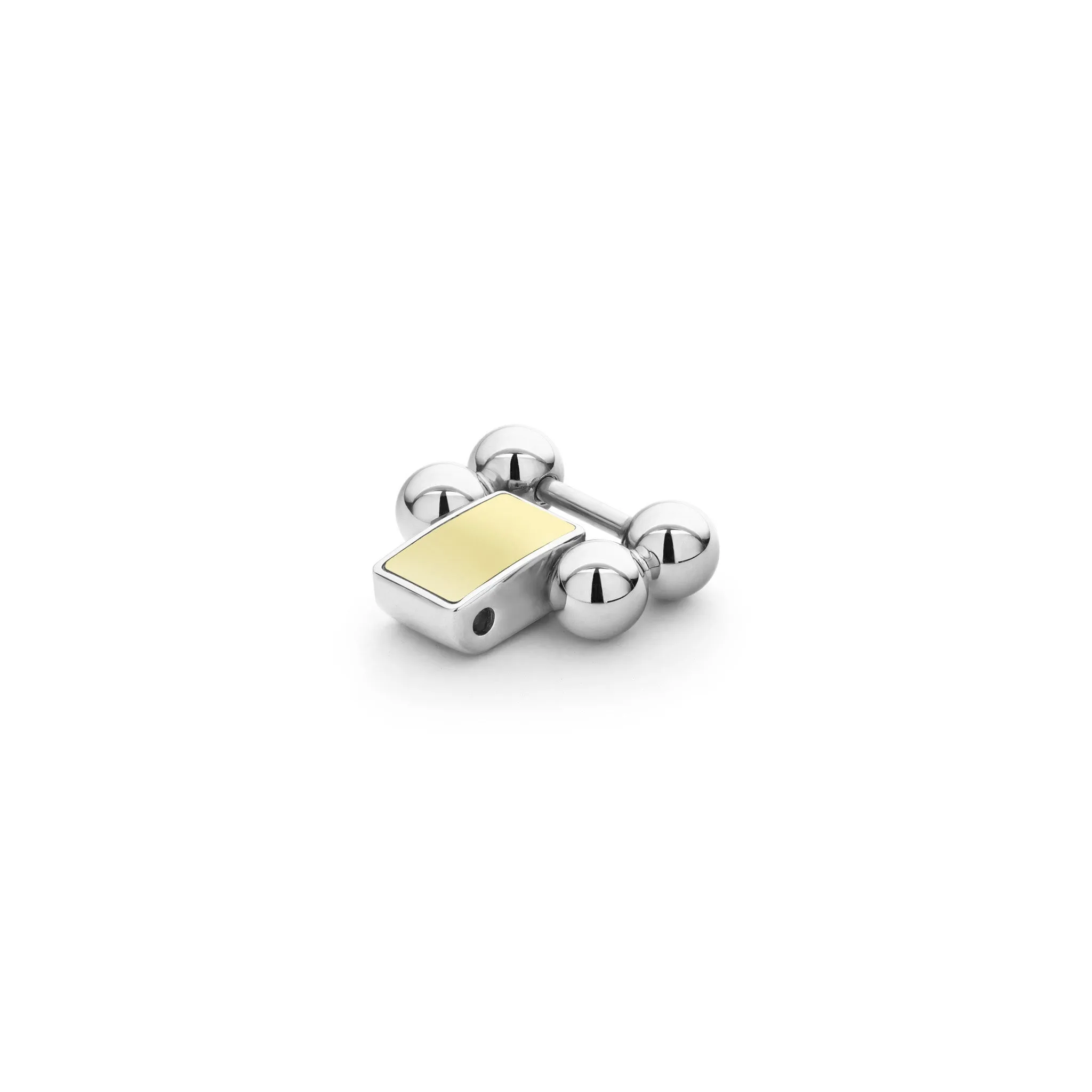 Smart Caviar 18K Gold and Stainless Steel Link