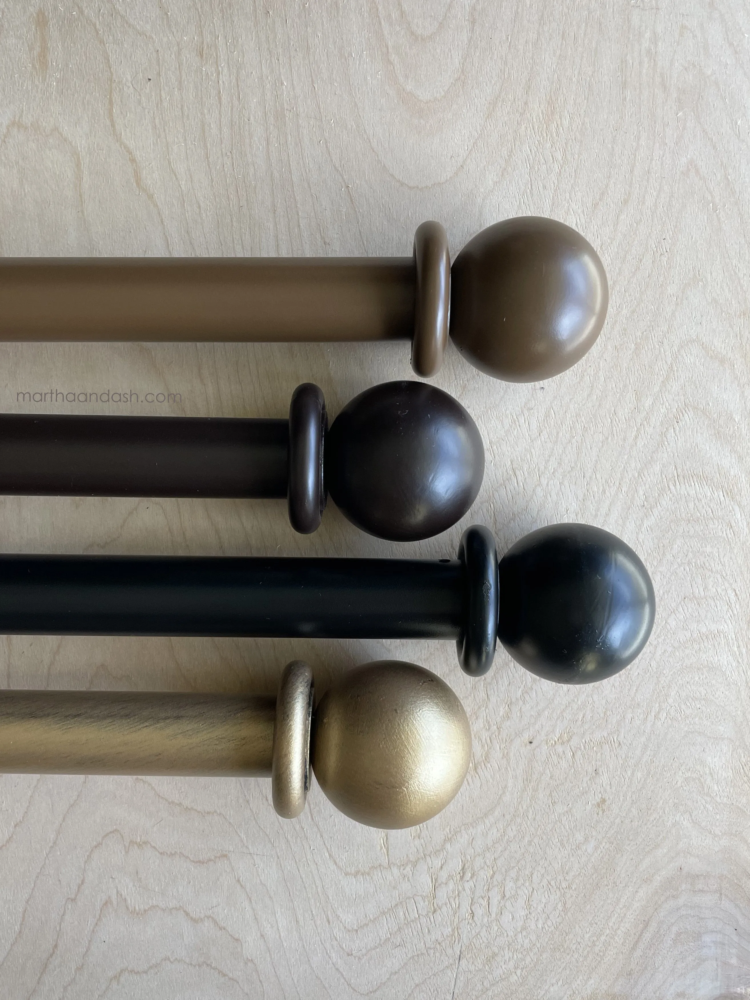 Smooth Ball Finial (Build Your Own)