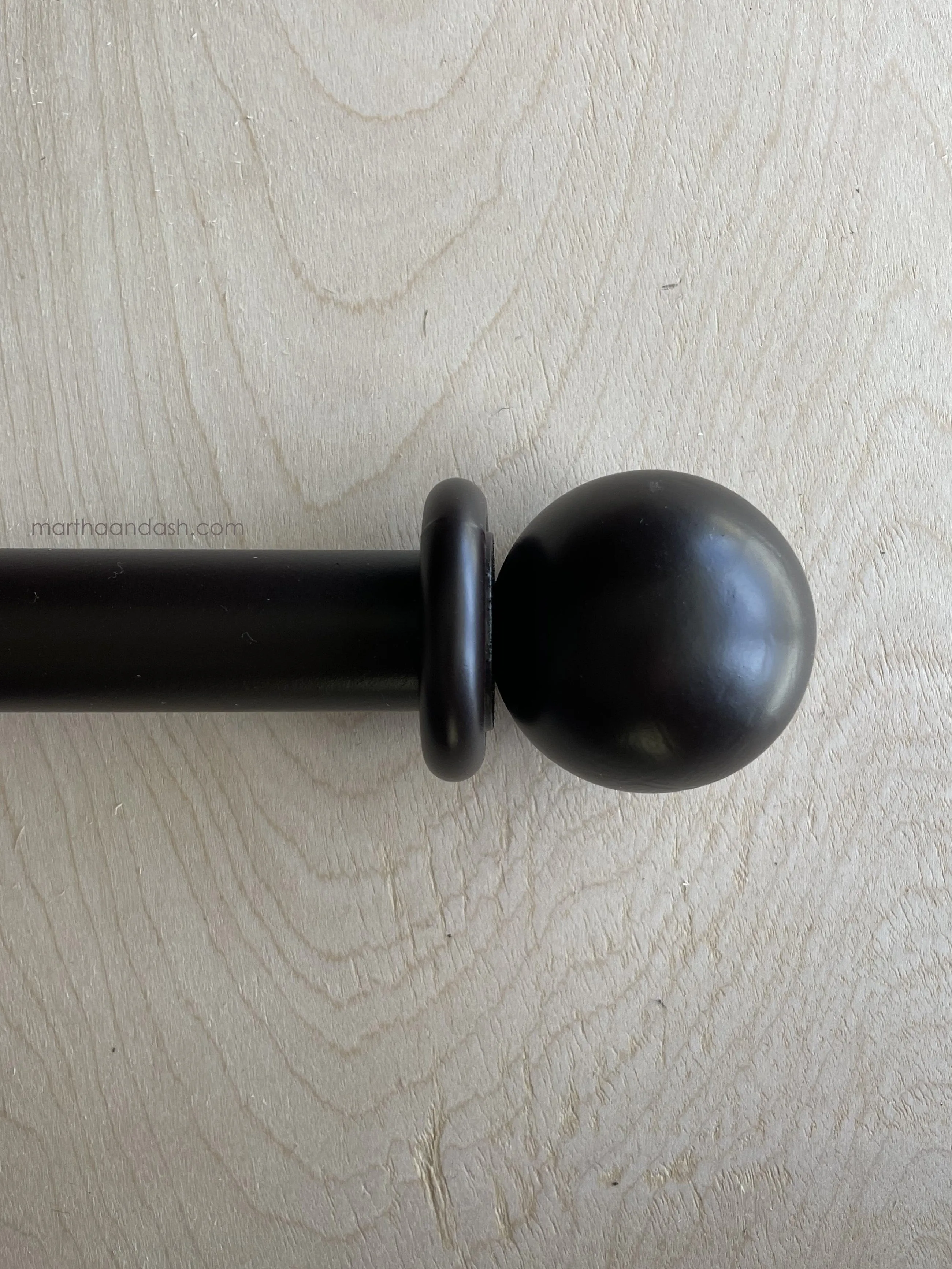 Smooth Ball Finial (Build Your Own)