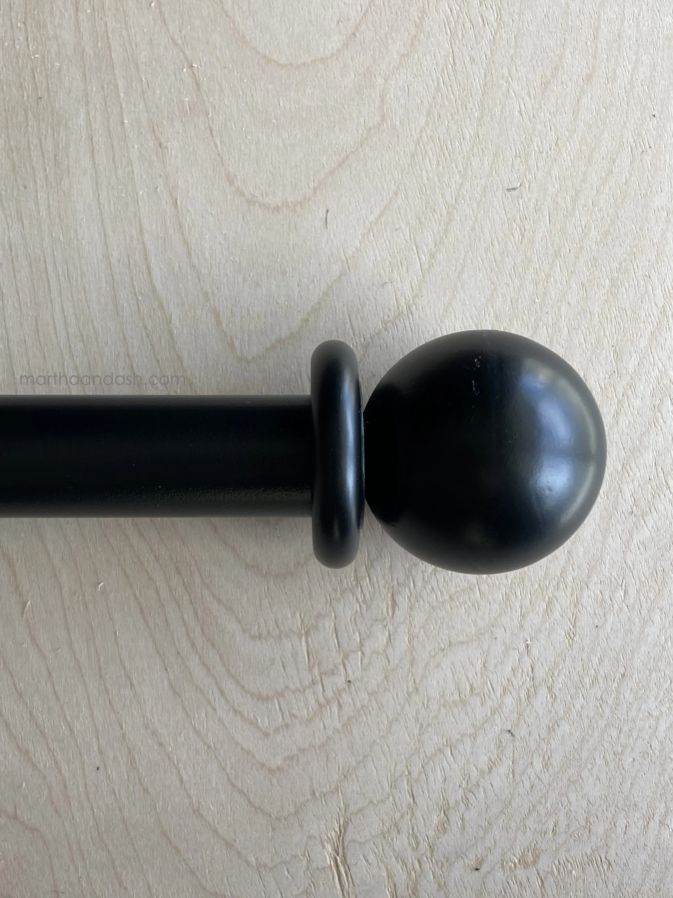 Smooth Ball Finial (Build Your Own)