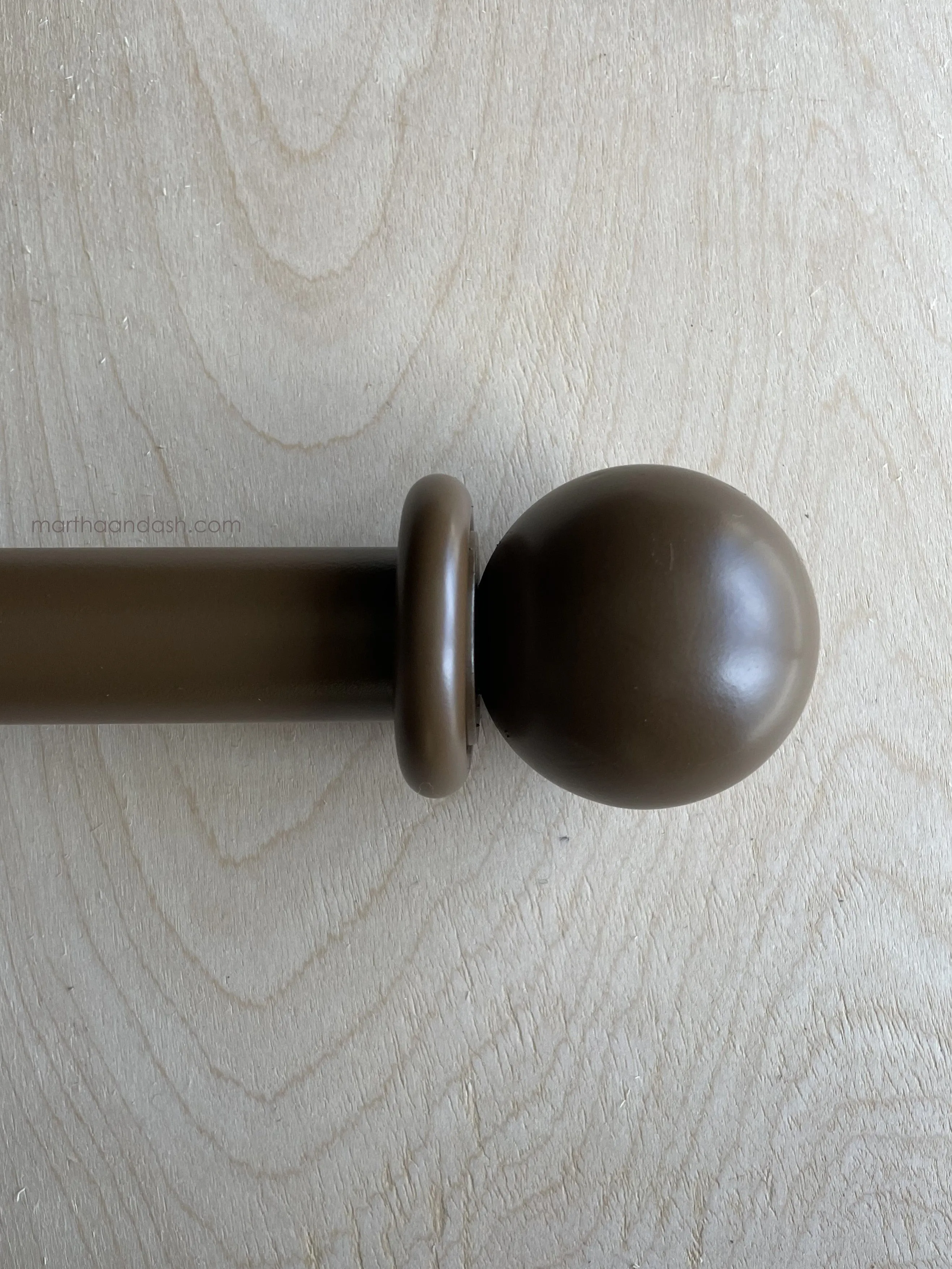 Smooth Ball Finial (Build Your Own)