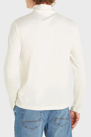 Smooth Cotton Ls Zip Up