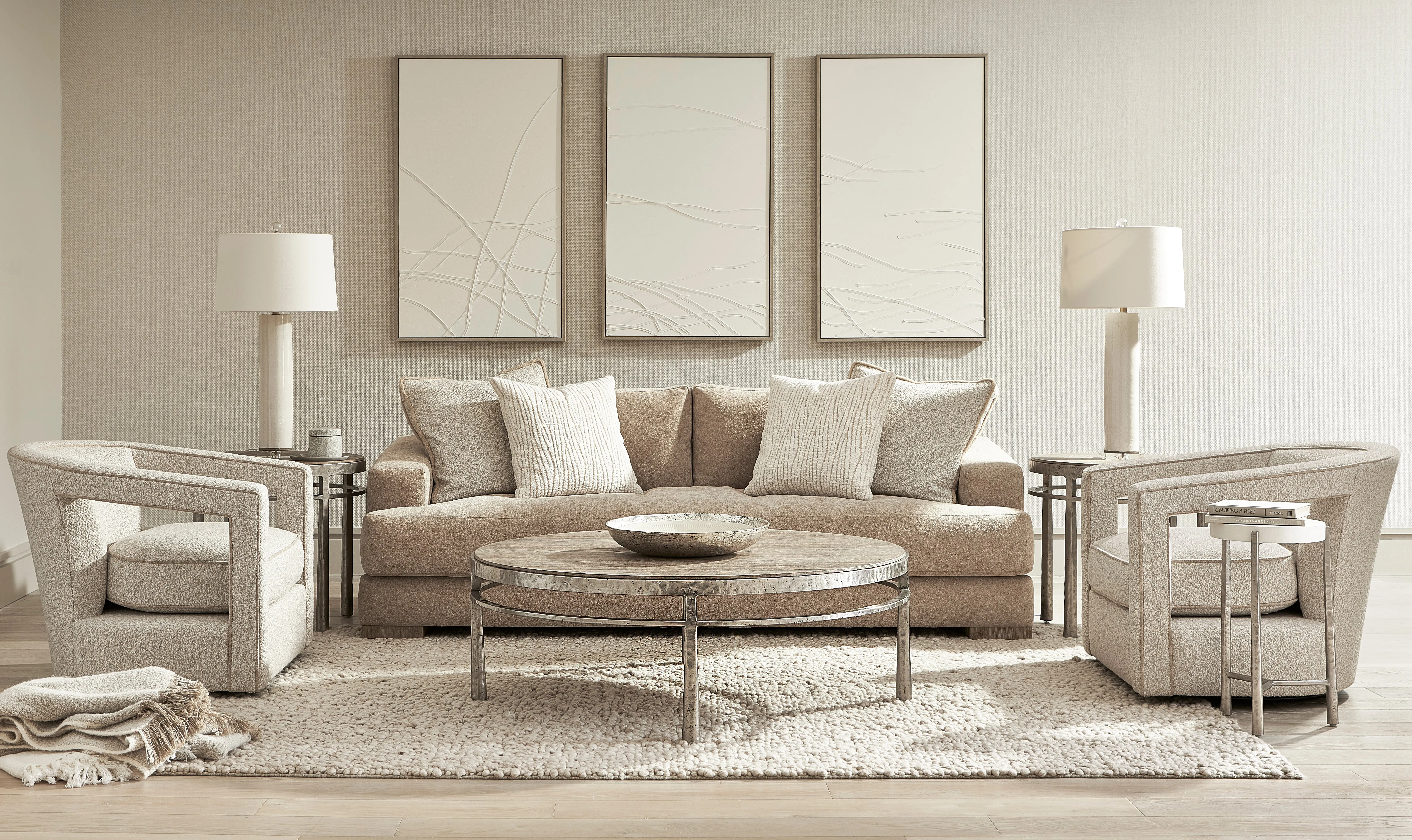 Solace Fabric Sofa