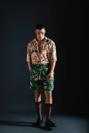 Solace Shorts Printed Green