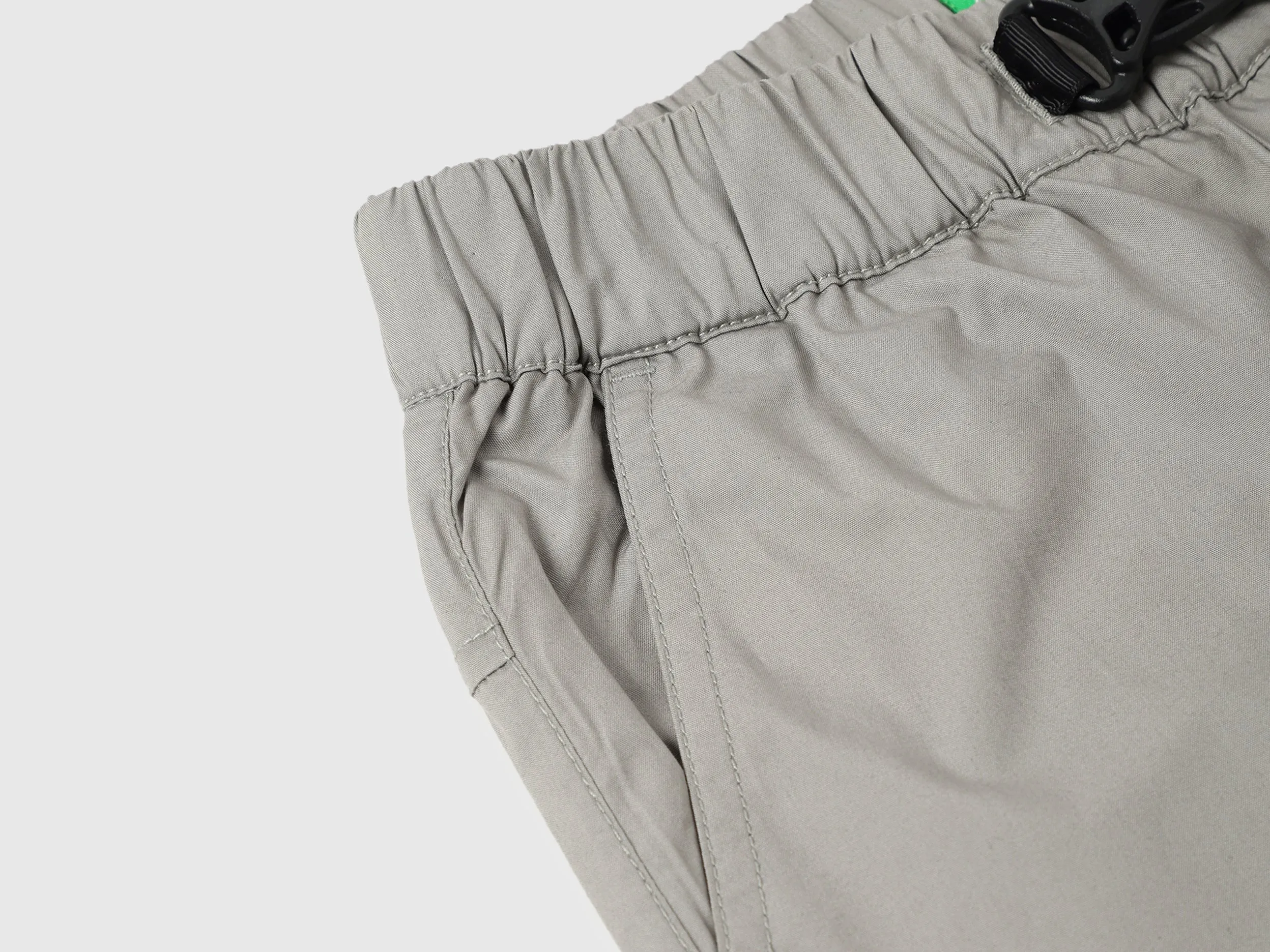 Solid Regular Fit Utility Shorts