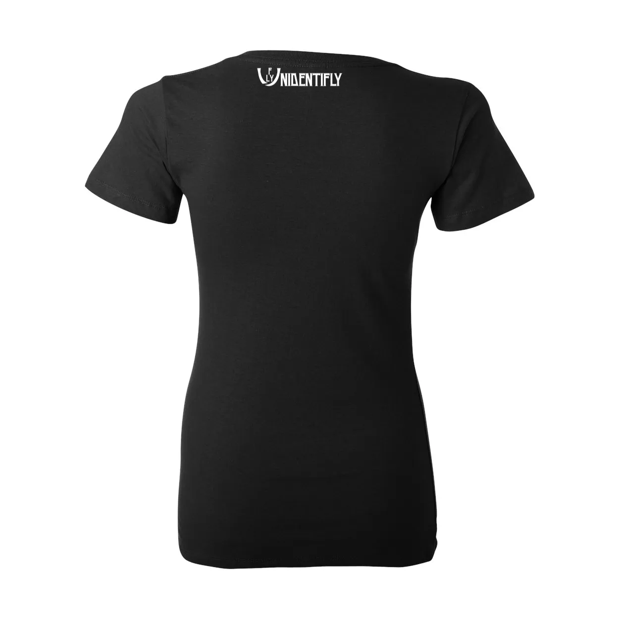 Statement Deep V-Neck Jersey Tee